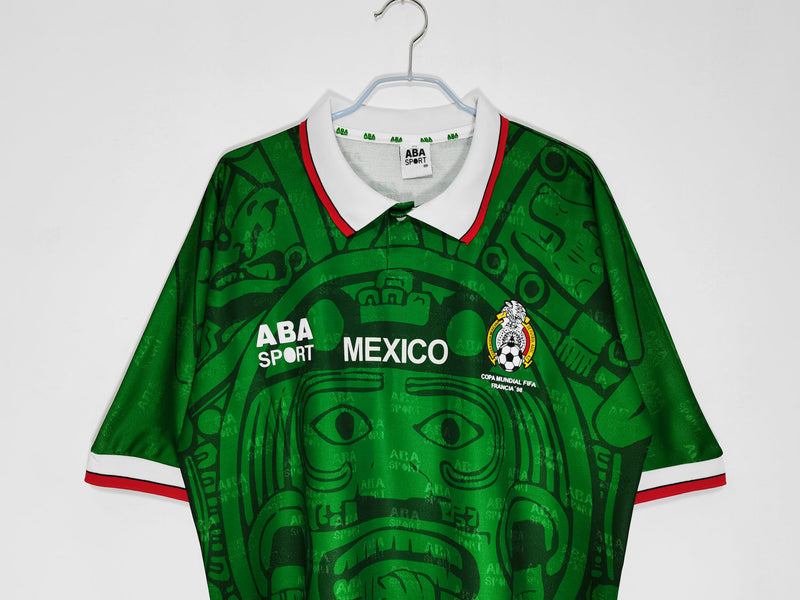 Camiseta Retro 1998 Mexico Home