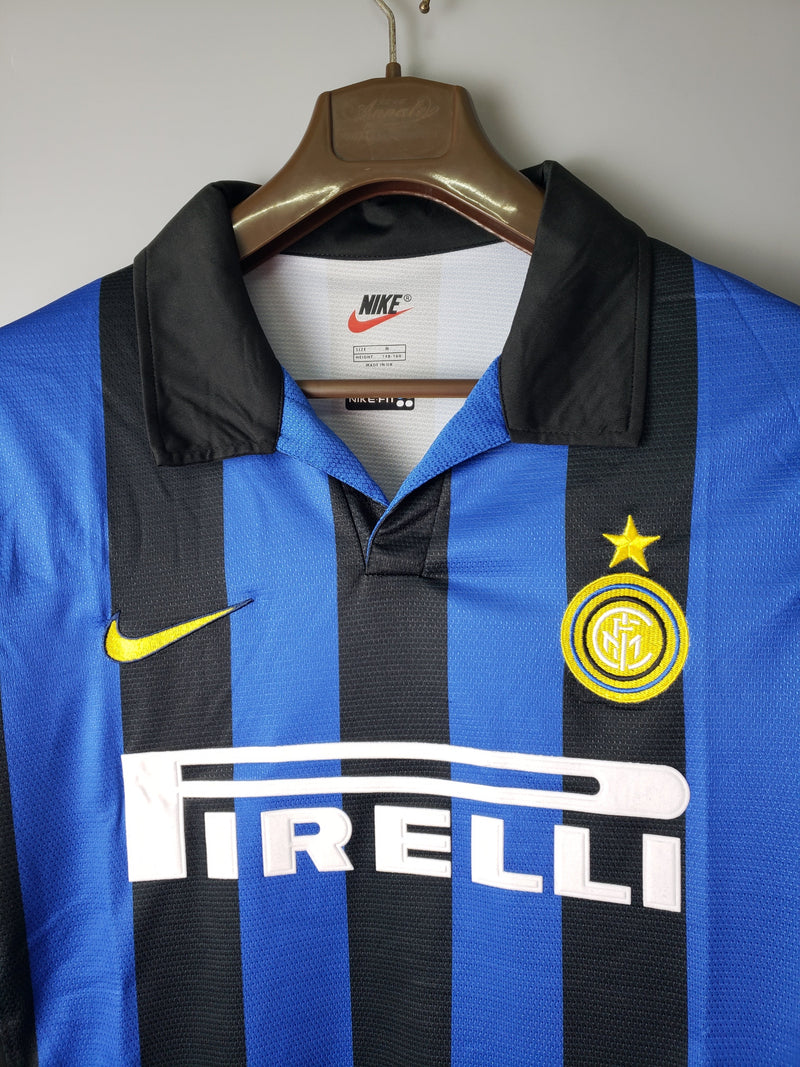 Camiseta Manga Larga Retro Inter 98/99