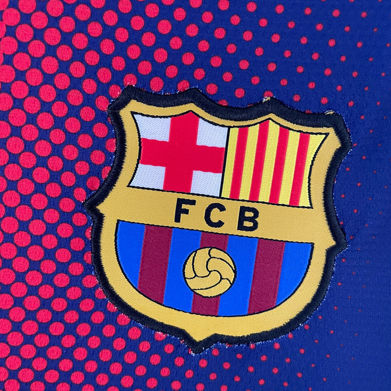 Camiseta FC Barcelona Retro Manga Larga 12/13