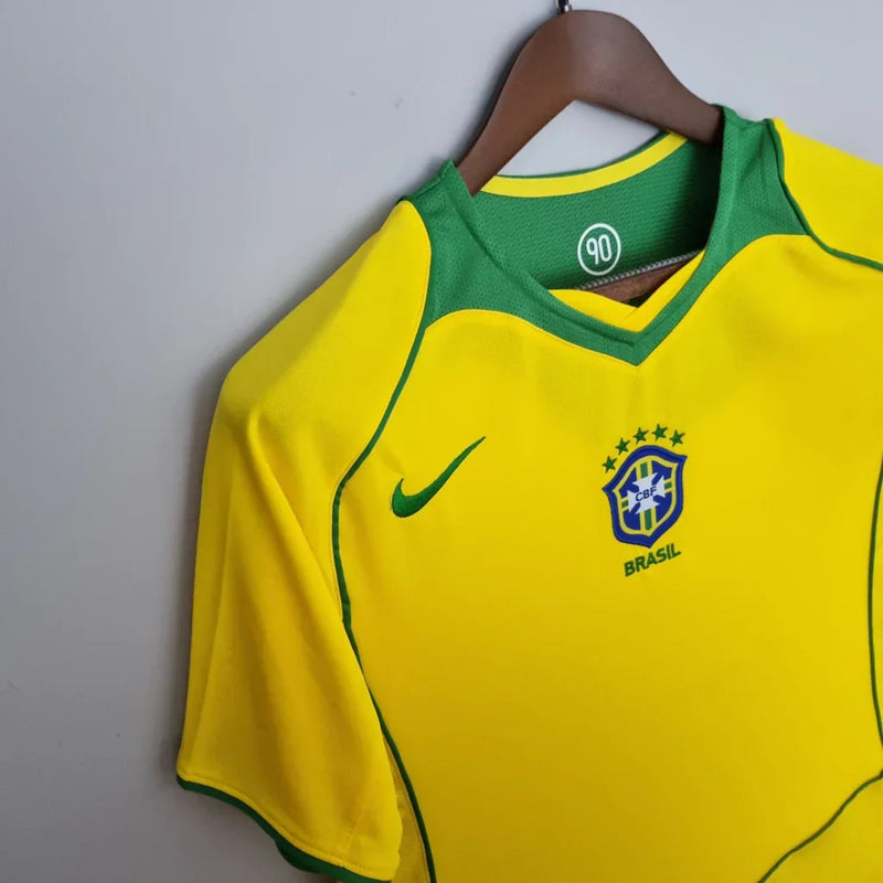 Camiseta Brasil Retro 2004