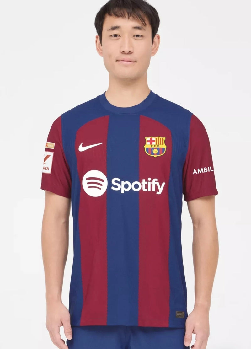 Camiseta FC Barcelona Home 23/24 Jugador – Con Parche LaLiga Winners