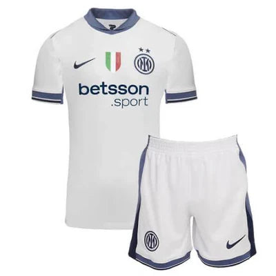 Camiseta y Pantalon Corto para Niño Inter Away 24/25