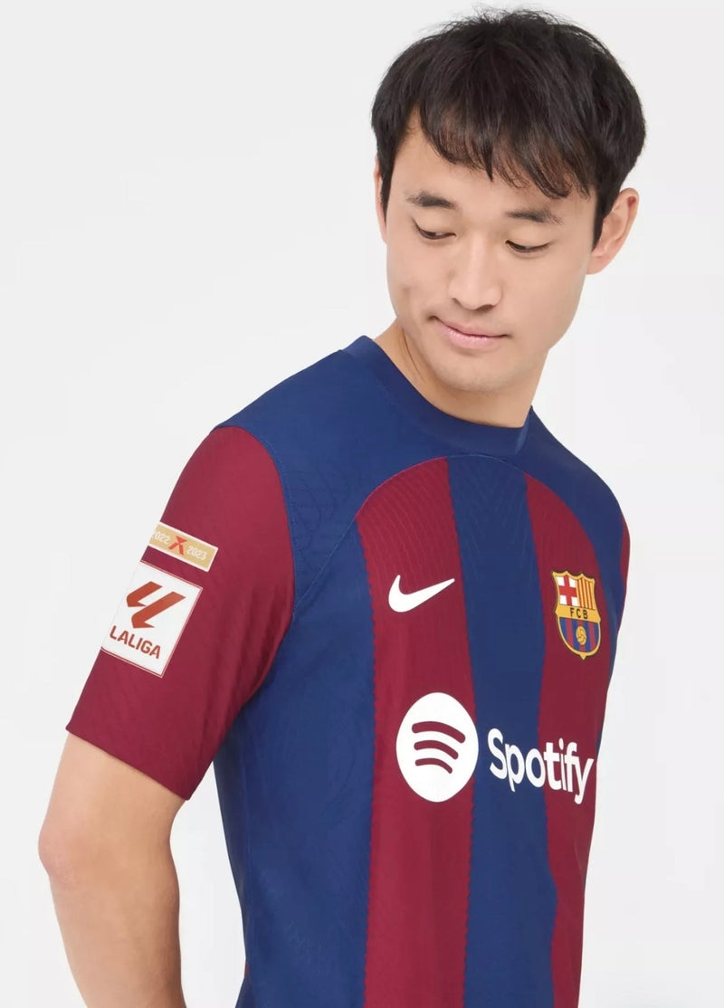 Camiseta FC Barcelona Home 23/24 Jugador – Con Parche LaLiga Winners