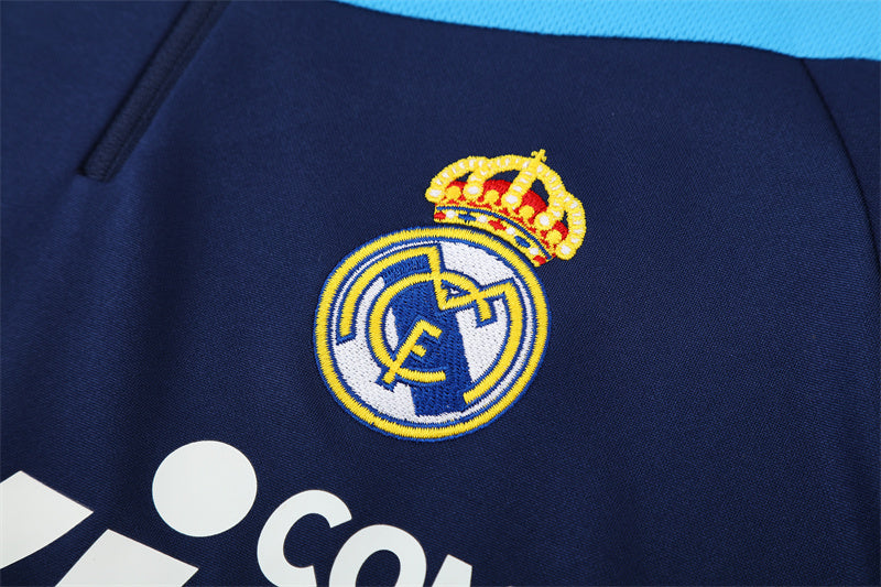 Camiseta de entrenamiento retro de manga larga del Real Madrid 09/10