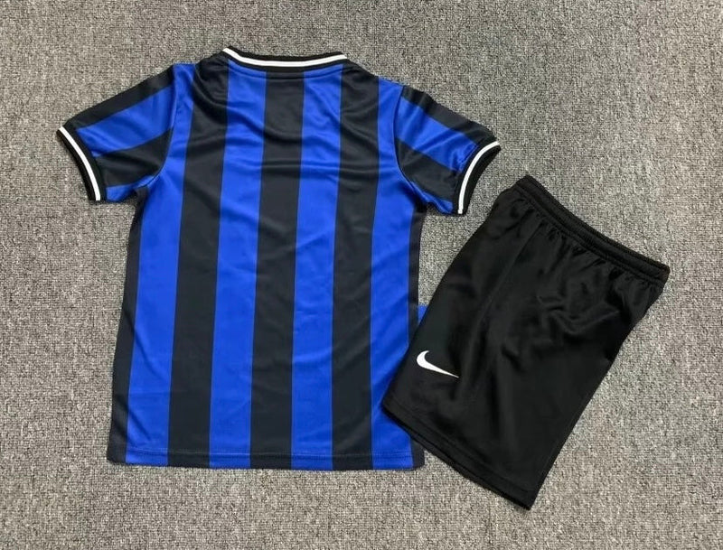 Camiseta y Pantalon Corto para Niño Inter Retro Home 09/10