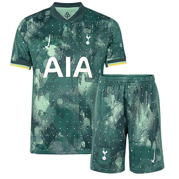 Camiseta y Pantalones Cortos para Niños Tottenham Hotspur Third 24/25