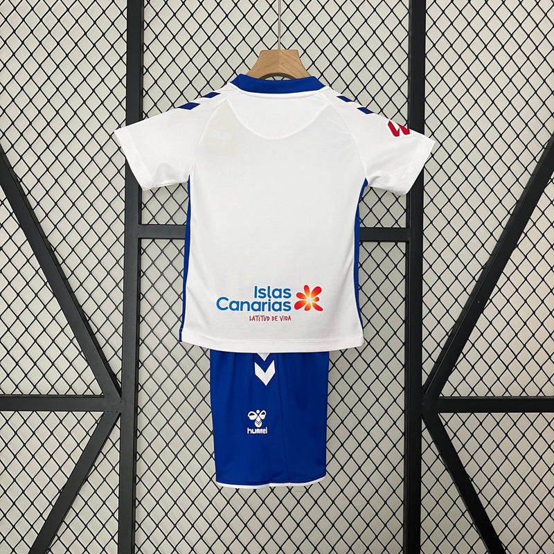 Camisa e Pantalon Corto Niño UD CD Tenerife Home 24/25