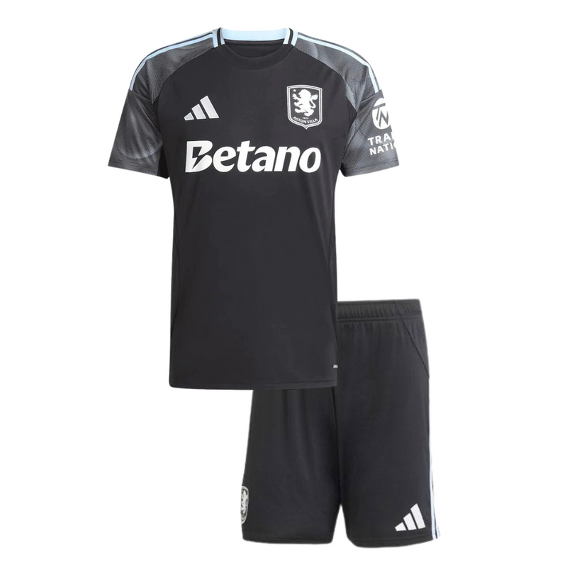 Camisa e Pantalones Cortos para Niños Aston Villa Away 25/26
