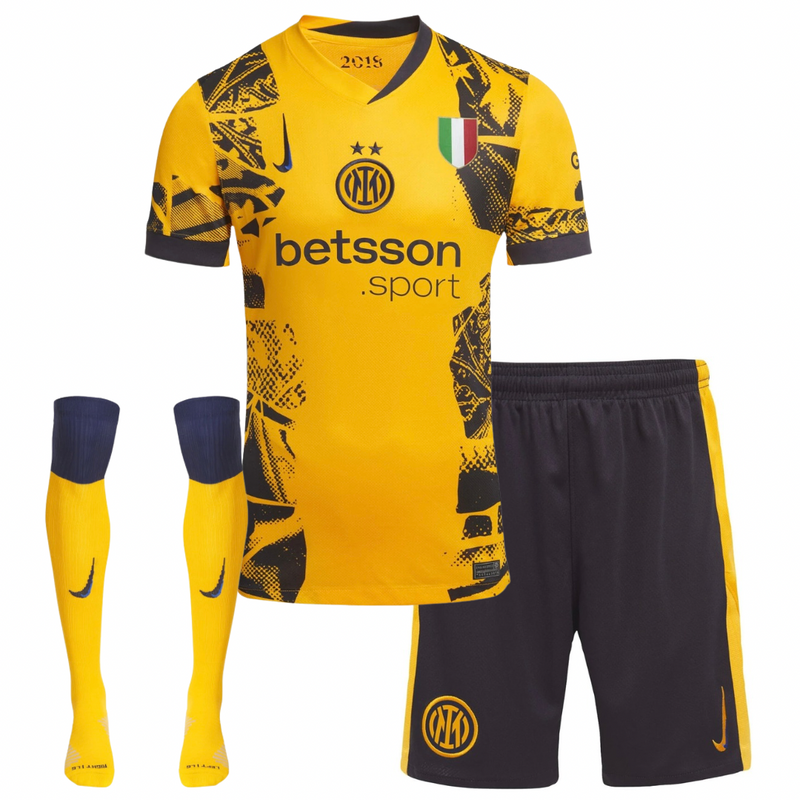 Camiseta y Pantalon Corto para Niño Inter Third 24/25 - Con Medias