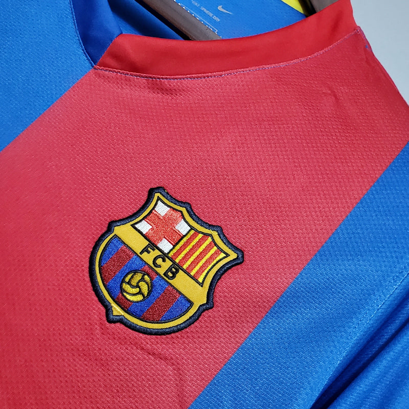 Camiseta FC Barcelona Retro Manga Larga 06/07