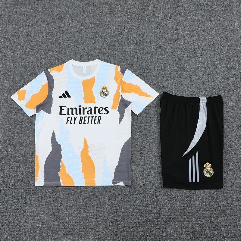 Camiseta y Pantalón corto Entrenamiento Real Madrid 24/25