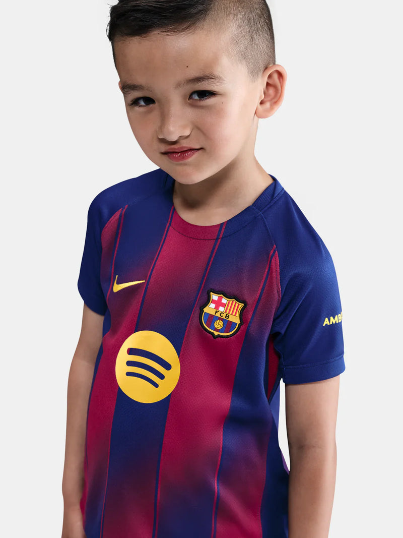 Camisa y Pantalones Cortos para Niños FC Barcelona 25/26
