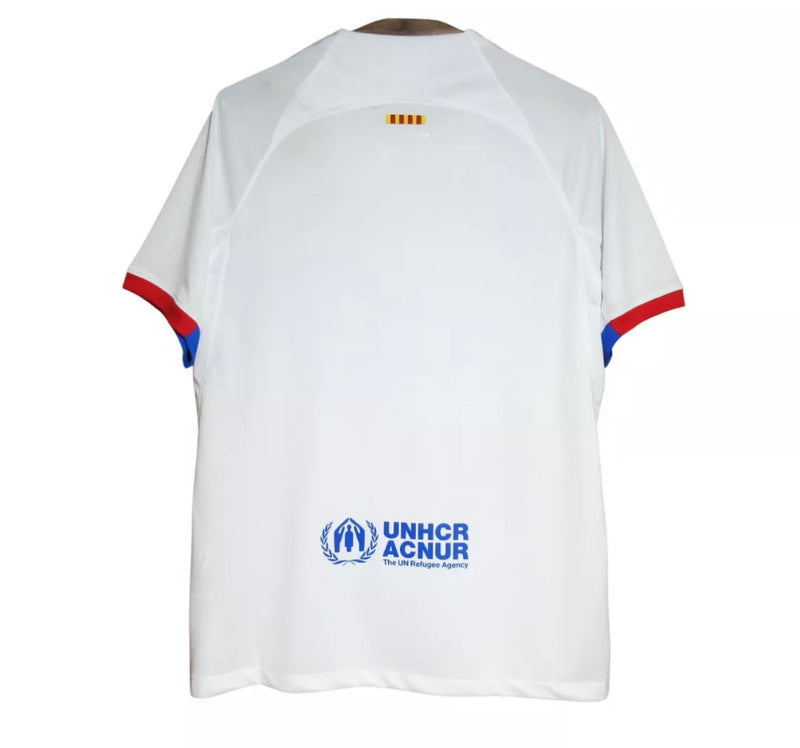 Camiseta FC Barcelona Away 23/24 Blanco