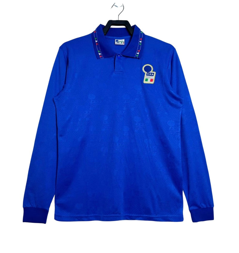 Camiseta Retro Selección Italia 1994 - manga larga