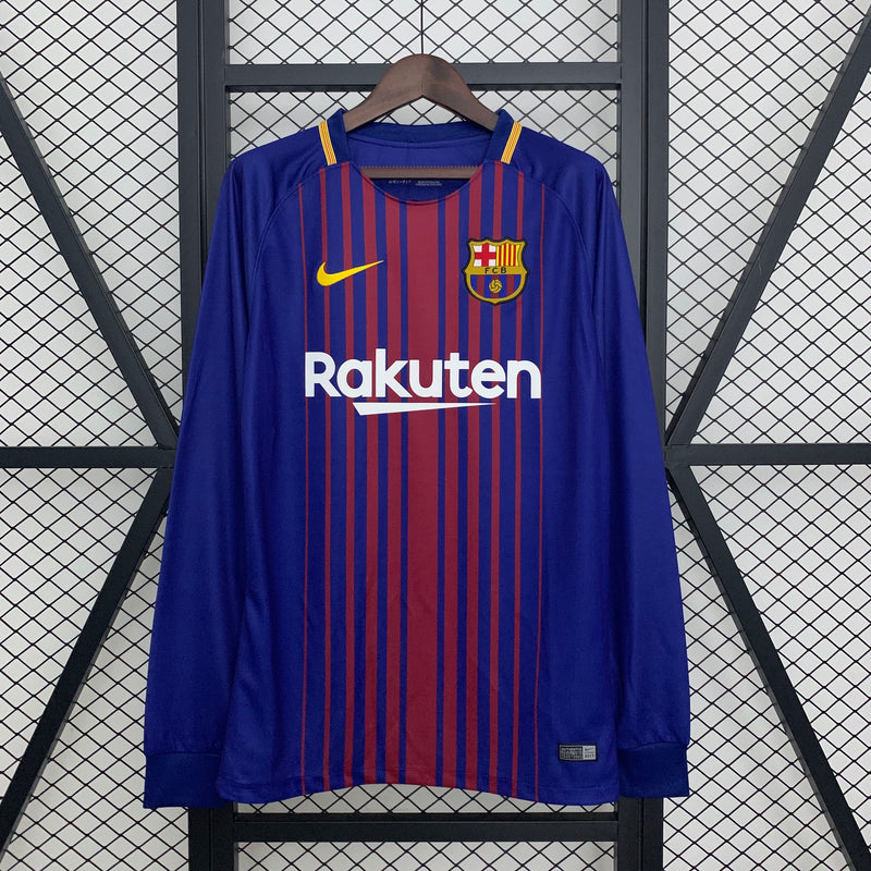 Camiseta Retro FC Barcelona Retro Manga Larga 17/18