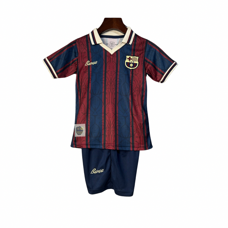 Camisa e Pantalones Cortos para Niño FC Barcelona