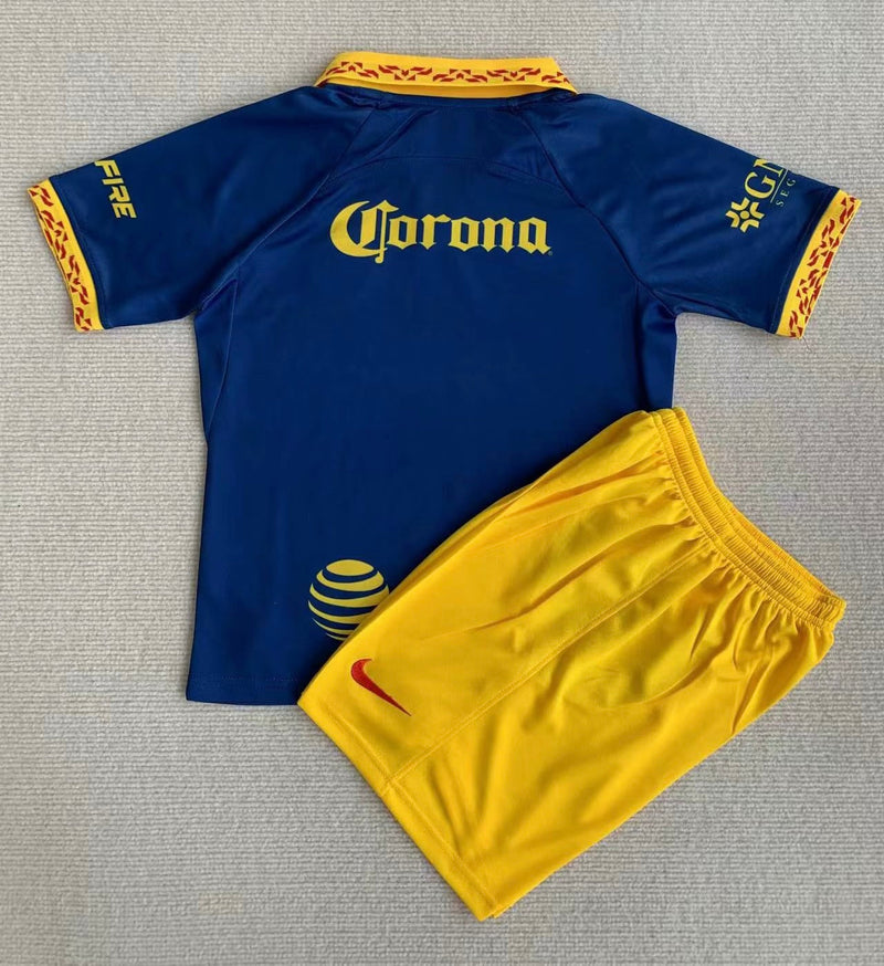 Camiseta e Pantalones Cortos para Niños Club América Away 23/24