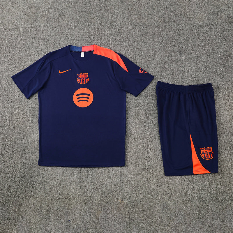 Camiseta y Pantalones Cortos FC Barcelona Niño 25/26