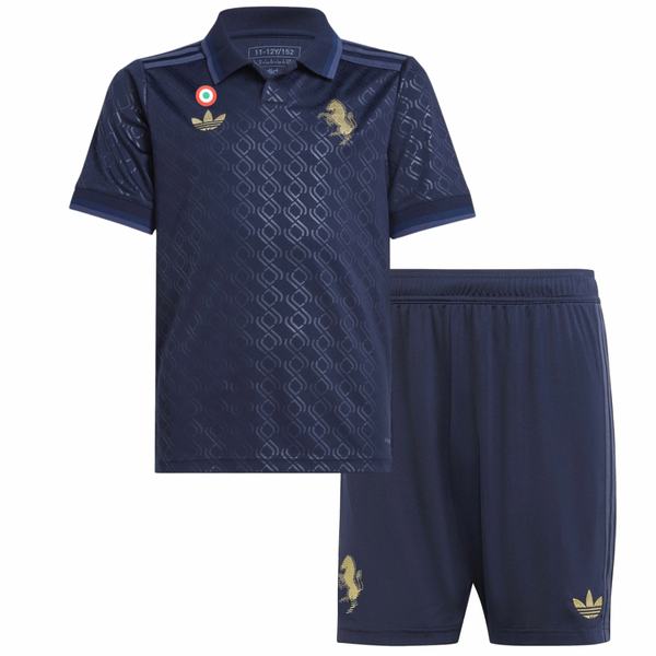 Camisa y Pantalones Cortos para Niños Juventus Third 24/25