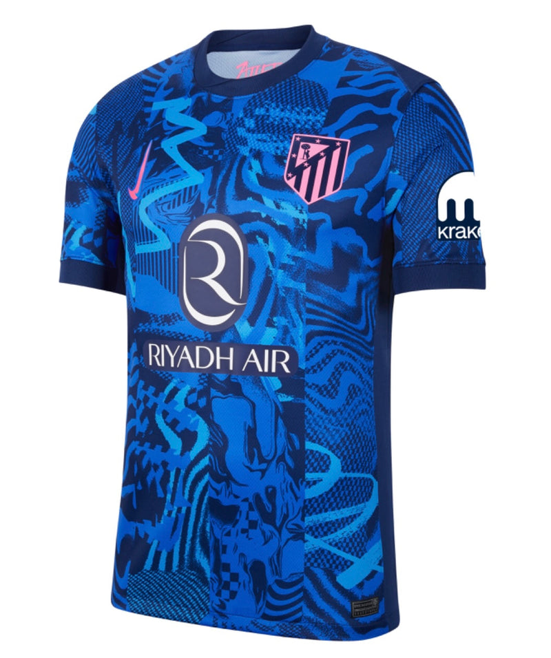 Camiseta y Pantalones Cortos para Niños Atletico de Madrid Third 24/25 - Con Medias