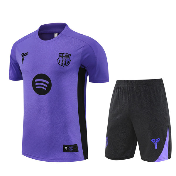Camiseta y Pantalones Cortos FC Barcelona Niño 25/26