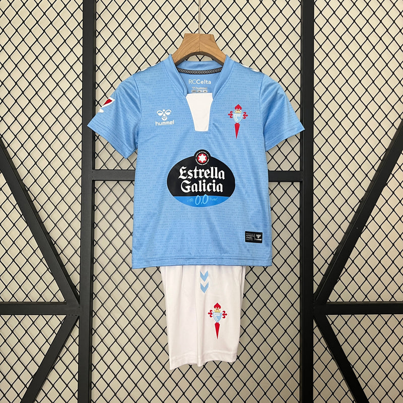 Camisa e Pantalon Corto Niño RC Celta Home 24/25