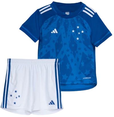 Camiseta y Pantalon Corto para Niño Cruzeiro Home 24/25