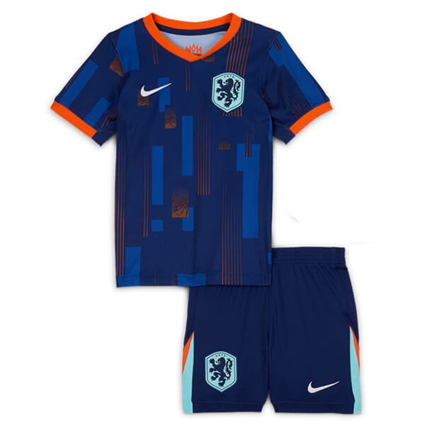 Camiseta y Pantalones Cortos para niños Países Bajos Away 24/25