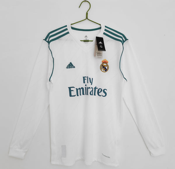 Camiseta Real Madrid Retro Manga Larga 17/18