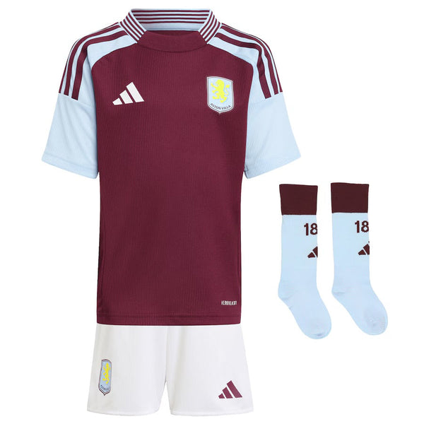 Camisa e Pantalones Cortos para Niños Aston Villa 24/25 - Con Medias