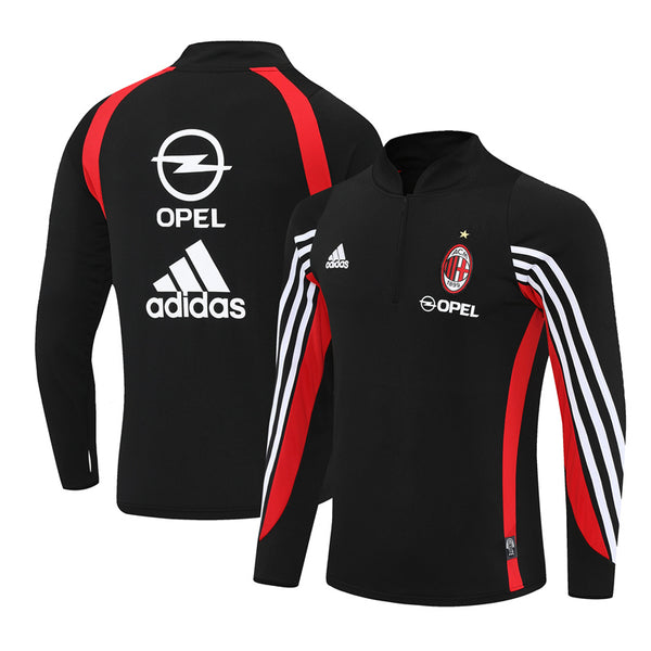 Camiseta de entrenamiento retro de manga larga del Milan 03/04