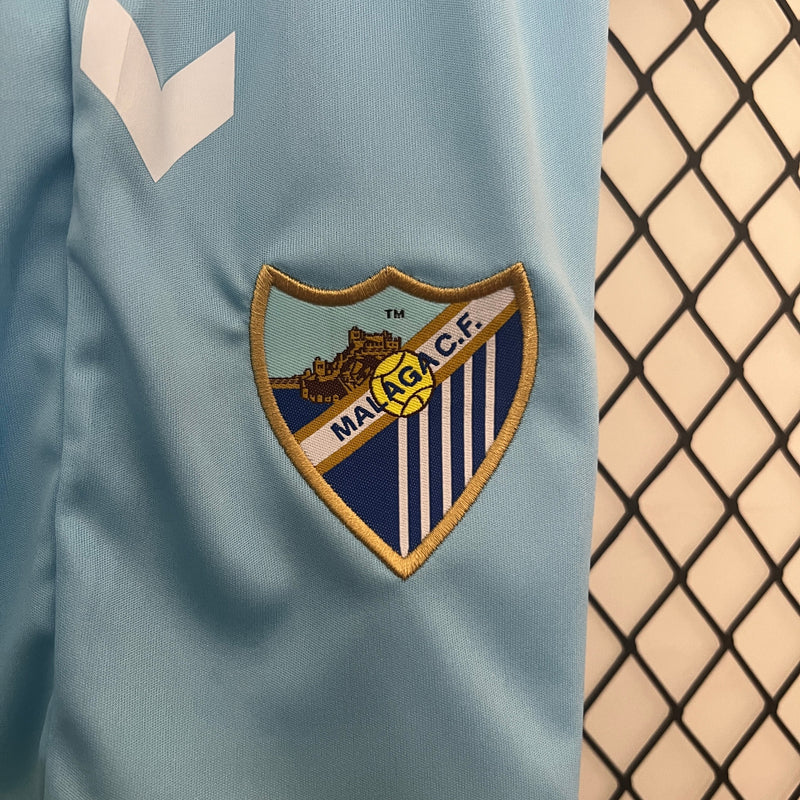 Camisa e Pantalon Corto Niño Málaga Home 24/25