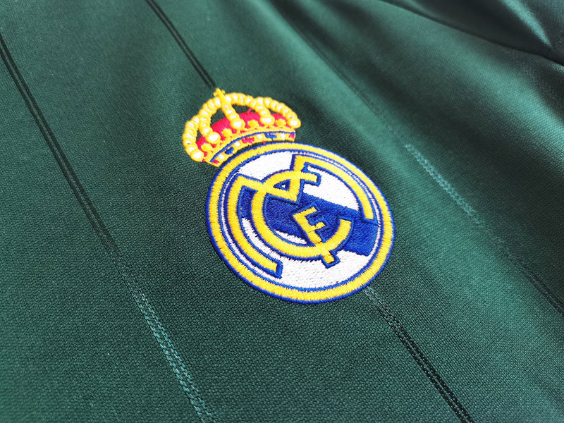 Camiseta Real Madrid Retro 12/13 Manga Larga - Con Patch