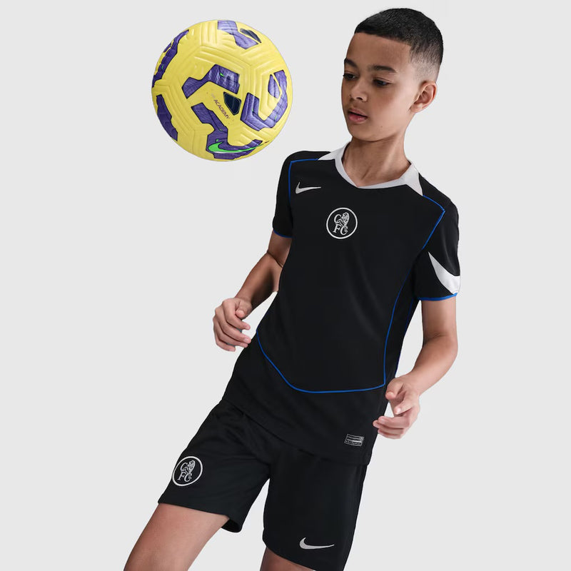 Camisa y Pantalones Cortos para Niños Chelsea Third 25/26-Con Medias