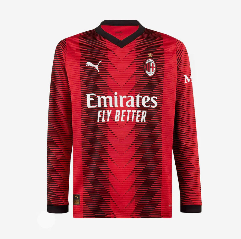 Camiseta AC Milan Home 23/24 - manga ancha