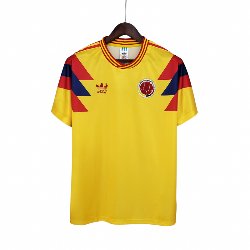 Camiseta Home de la Selección Colombia Retro 1990