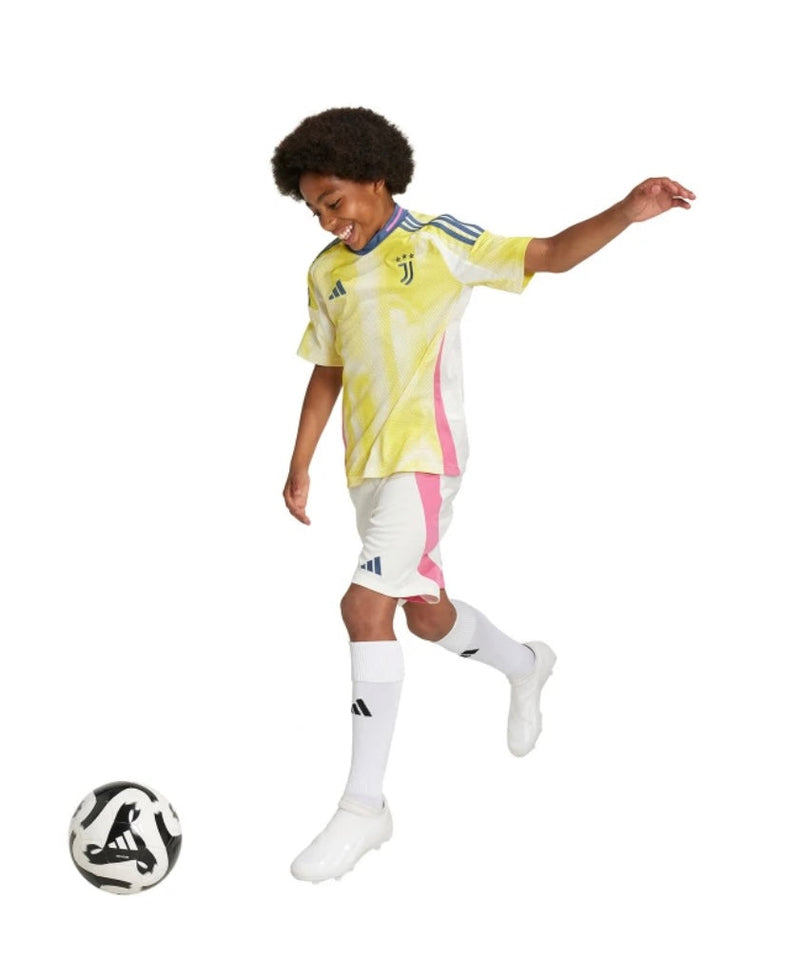 Camisa y Pantalones Cortos para Niños Juventus Away 24/25 - Con Calzettoni