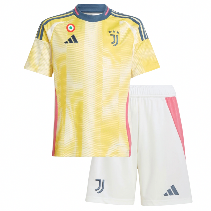 Camisa y Pantalones Cortos para Niños Juventus Away 24/25