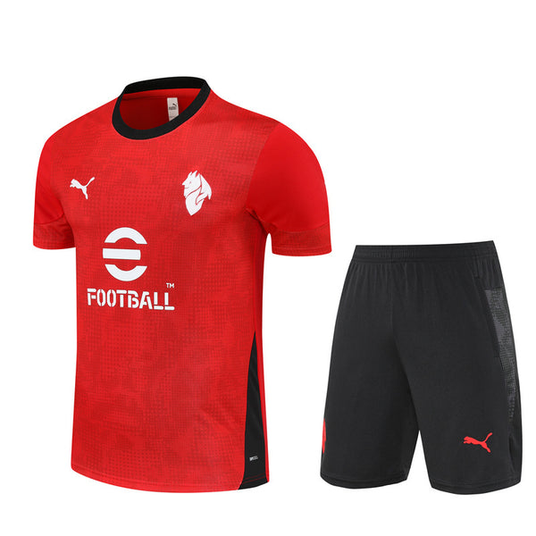 Camiseta y Pantalon Corto para Niño AC MILAN 25/26
