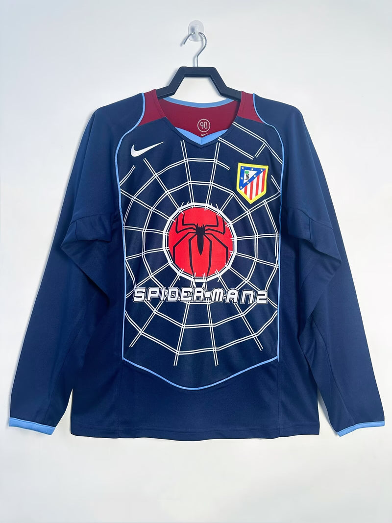 Camiseta Retro Atletico Madrid Away 04/05 - manga larga