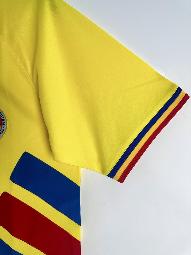 Camiseta Home de la Selección Rumania Retro