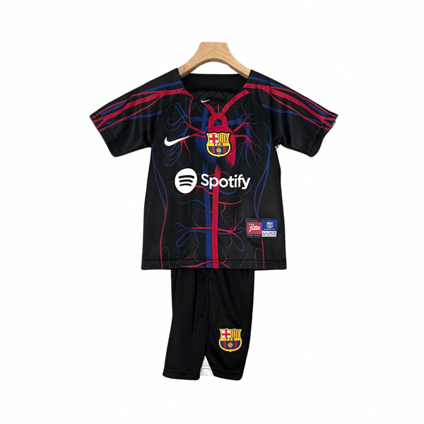 Camiseta y Pantalón Corto Niño FC Barcelona Retro Edición Especial