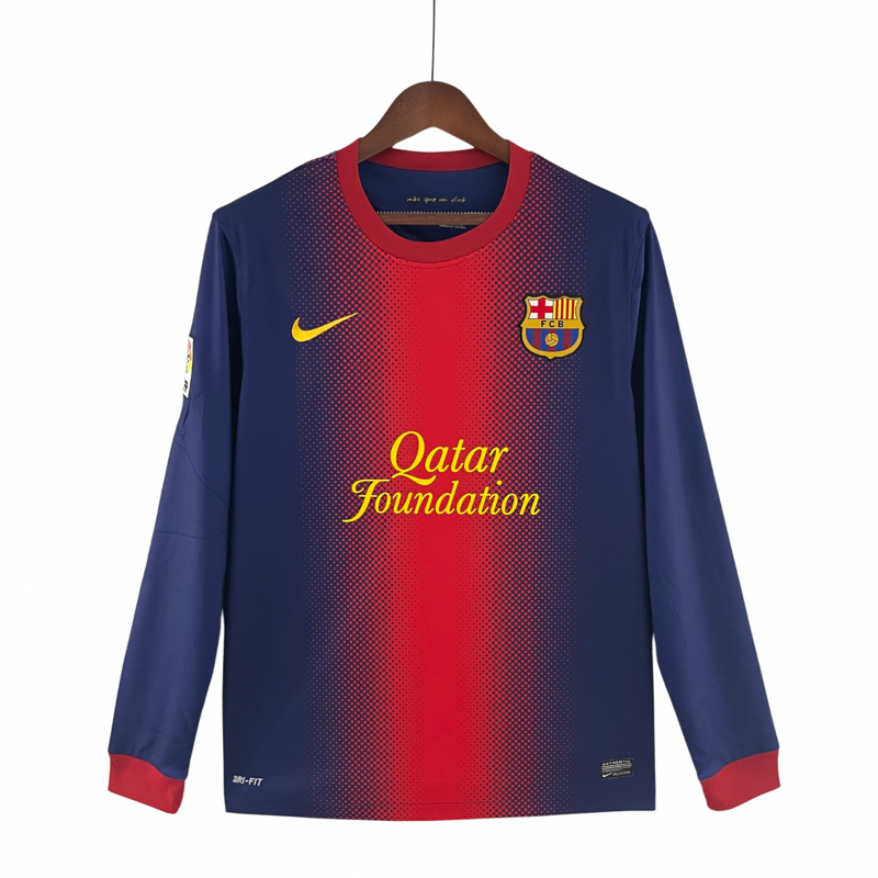 Camiseta FC Barcelona Retro Manga Larga 12/13