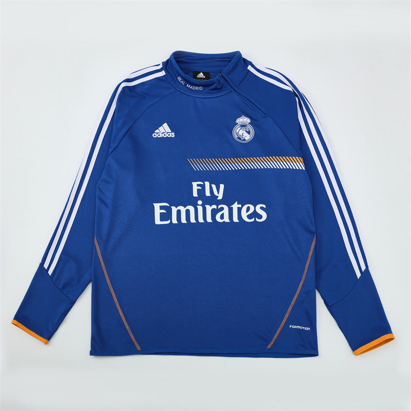Camiseta de entrenamiento retro de manga larga del Real Madrid 13/14