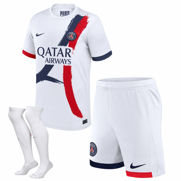 Camisa e Pantalones Cortos para Niños PSG Away 24/25 - Con Medias