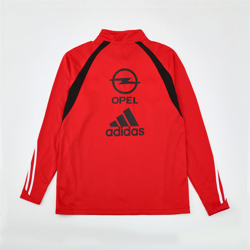 Camiseta de entrenamiento retro de manga larga del Milan 03/04