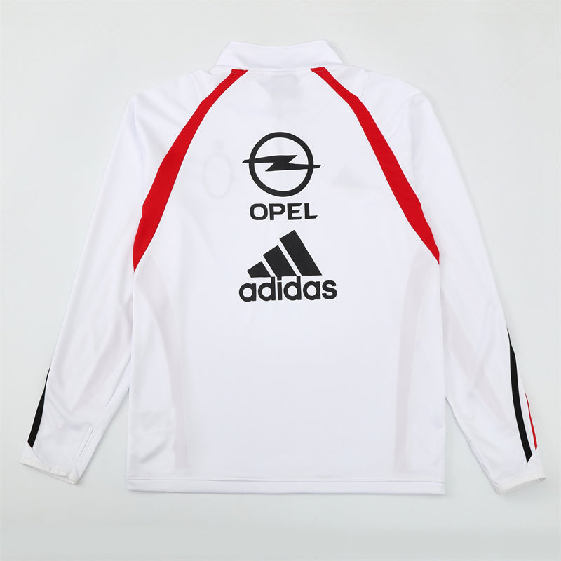 Camiseta de entrenamiento retro de manga larga del Milan 03/04