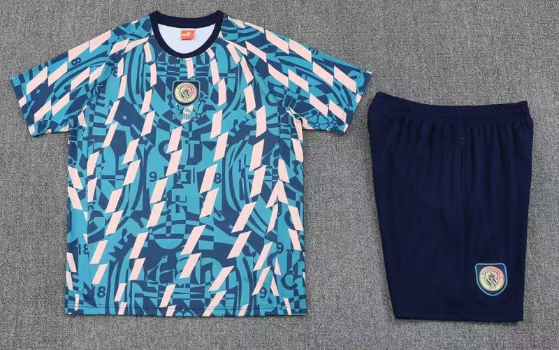 Camiseta y Pantalones Cortos Manchester City 25/26