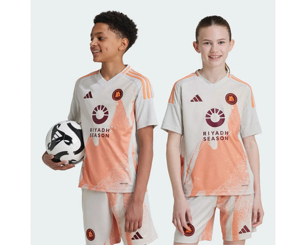 Camisa y Pantalones Cortos para Niños Roma Away 24/25