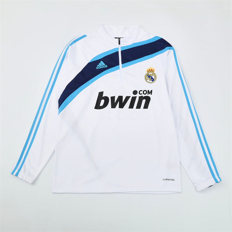 Camiseta de entrenamiento retro de manga larga del Real Madrid  09/10